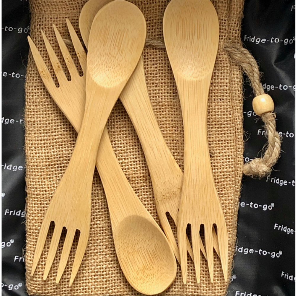 Bamboo SPORK Utensil