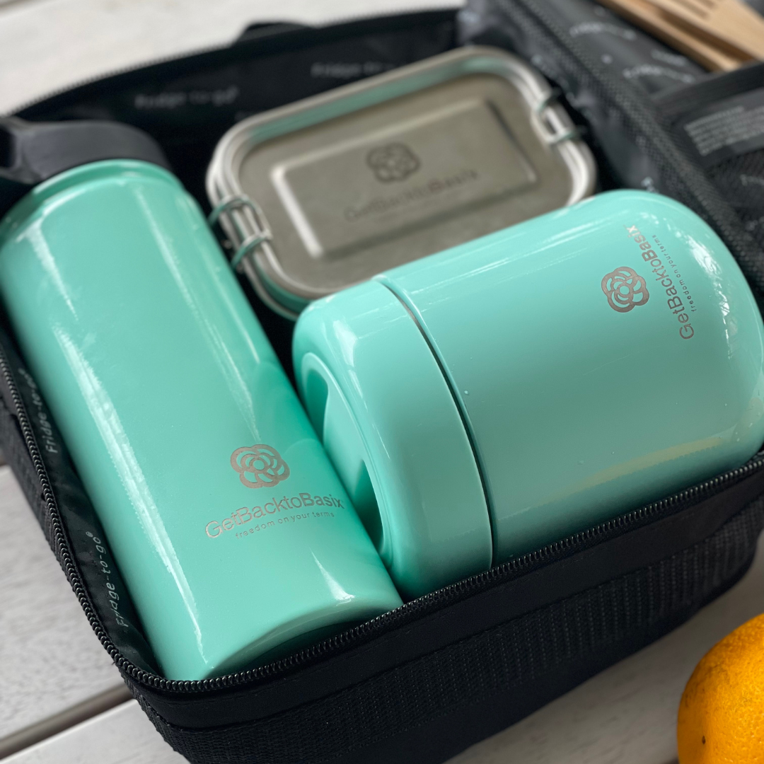 Springfield Mint Flask Stainless Combo MINT (Drink Bottle & Vac Flask) – Fridge-to-go Australasia