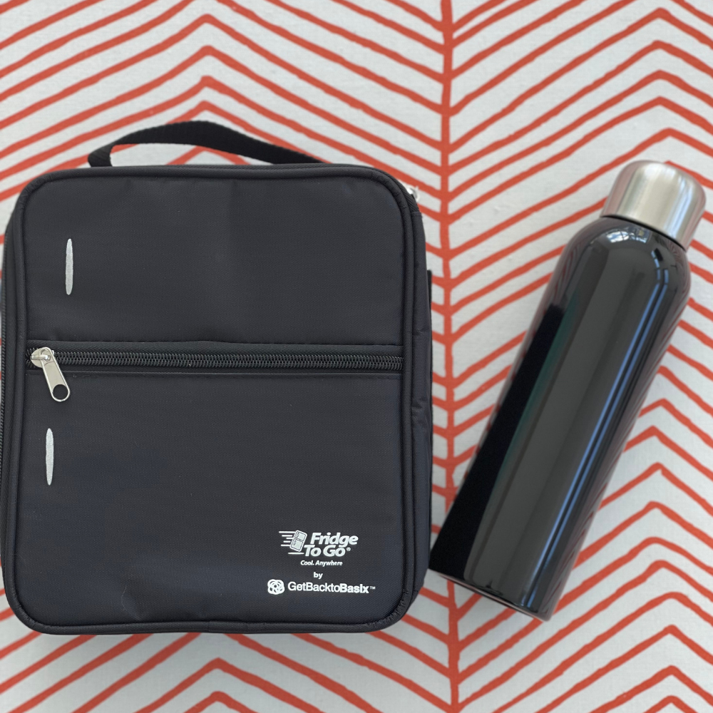 Guzzle Stainless Steel Drink Bottle BLACK